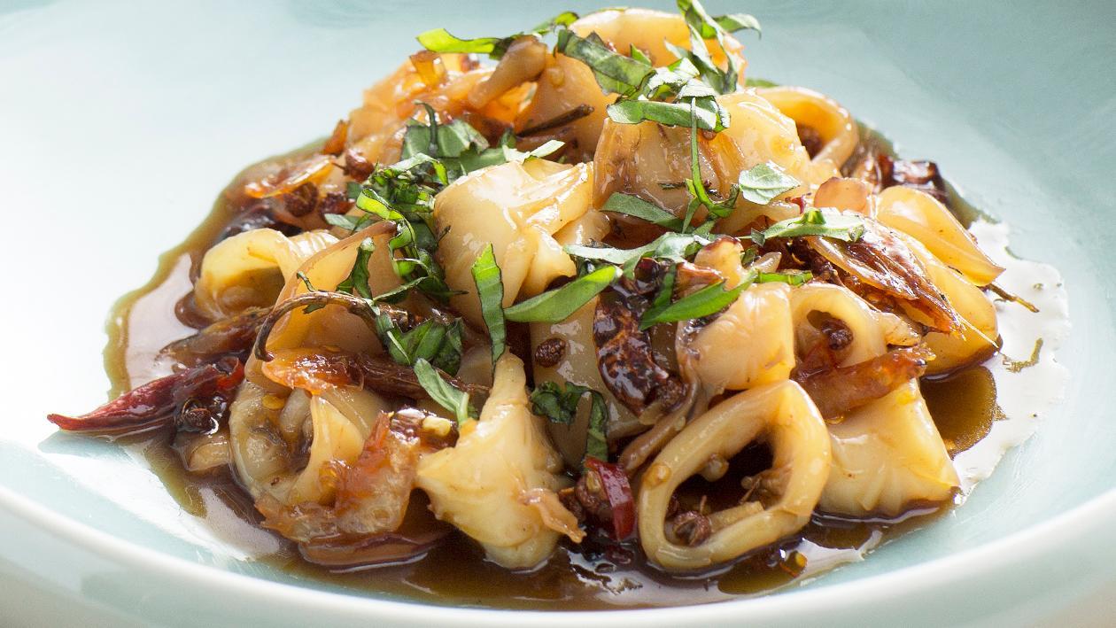Sichuan Style Spicy Squid Sichuan Style Spicy Squid