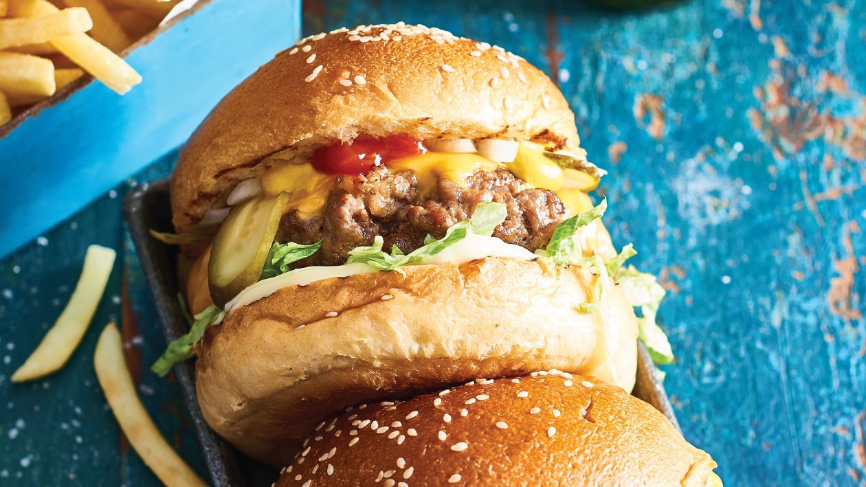 American Cheese Burger American Cheese Burger
