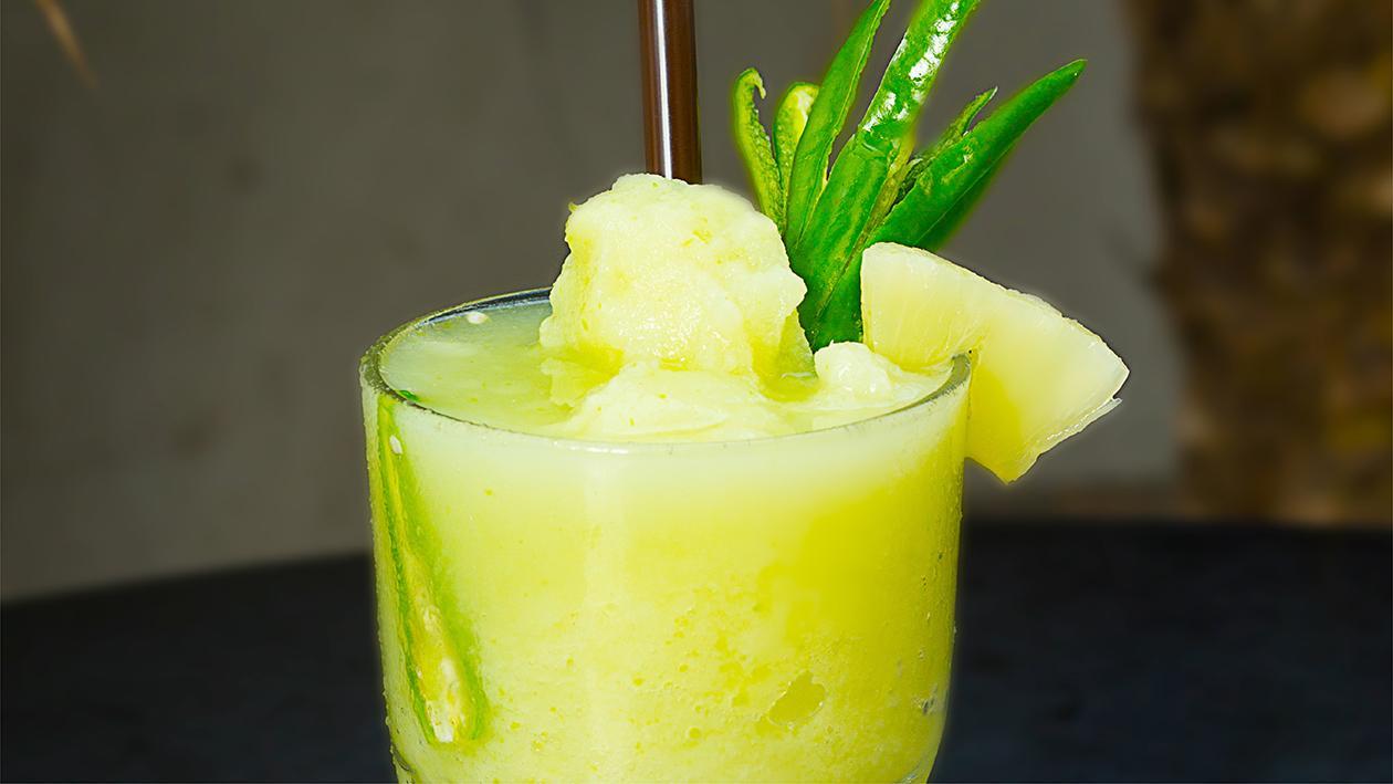 Green Chili & Pineapple Slush Green Chili & Pineapple Slush