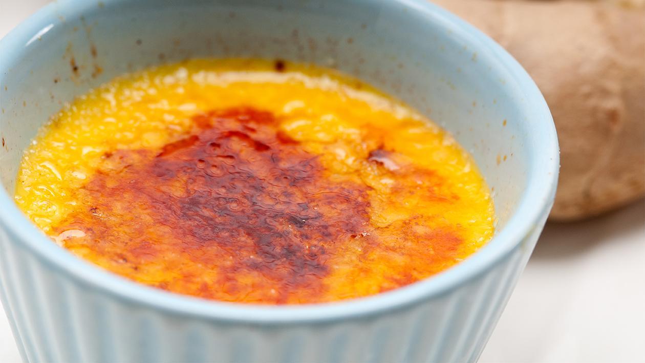 Masala Chai Crème Brûlée | Unilever Food Solutions