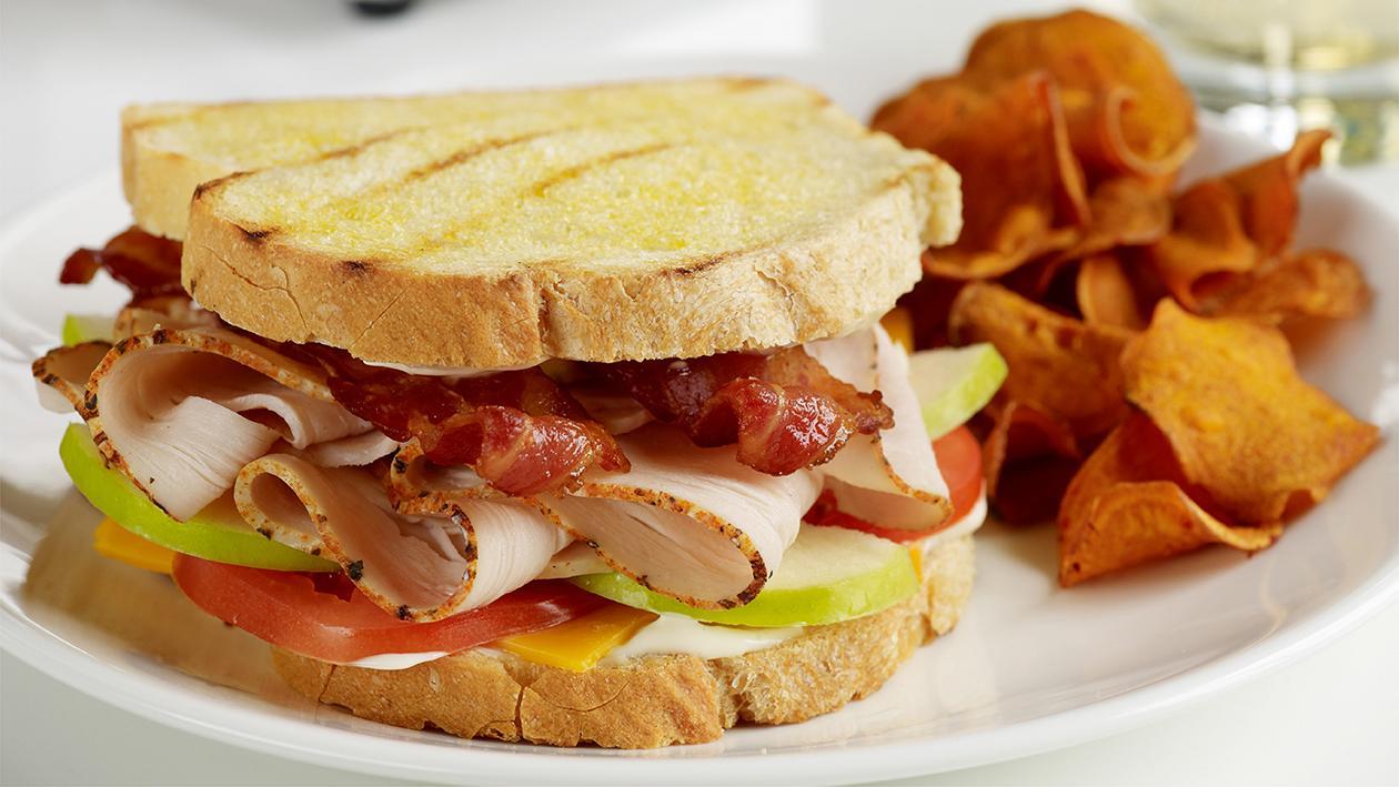 Turkey Beef Bacon & Apple Sandwich Turkey Beef Bacon & Apple Sandwich
