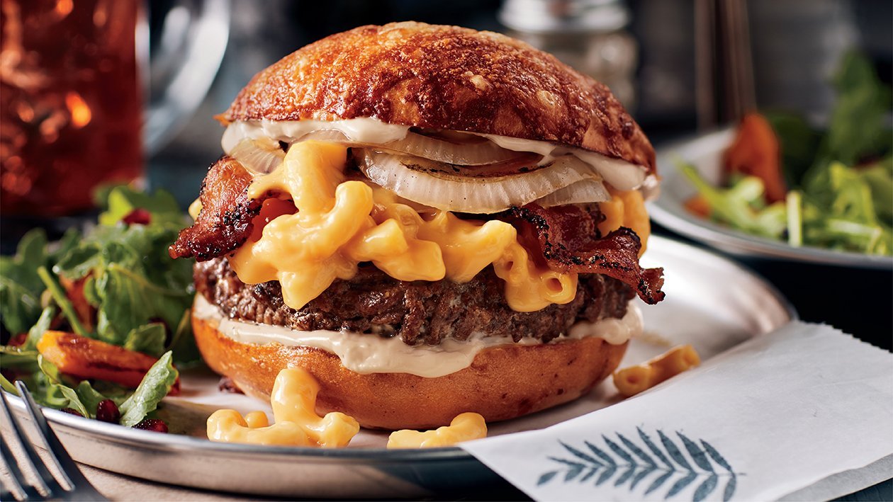 Big Mac & Cheese Burger Recipe Big Mac & Cheese Burger Recipe