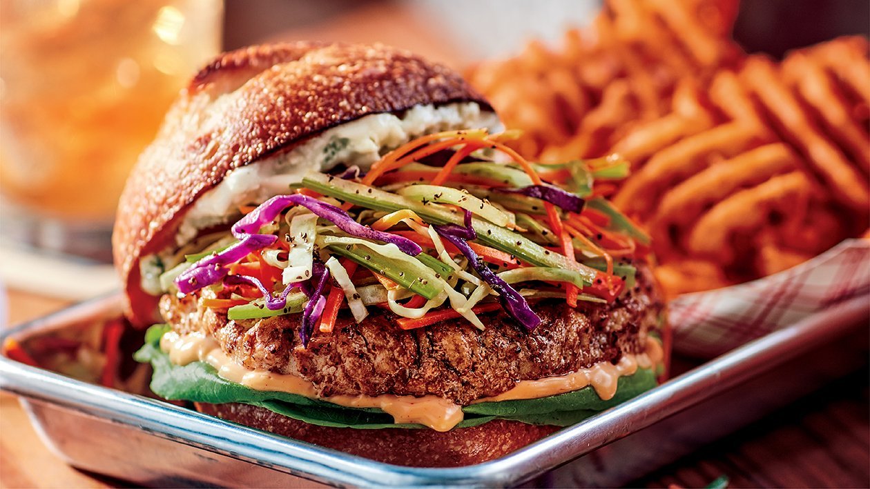 Buffalo Chicken Burger & Buffalo Sauce Buffalo Chicken Burger & Buffalo Sauce