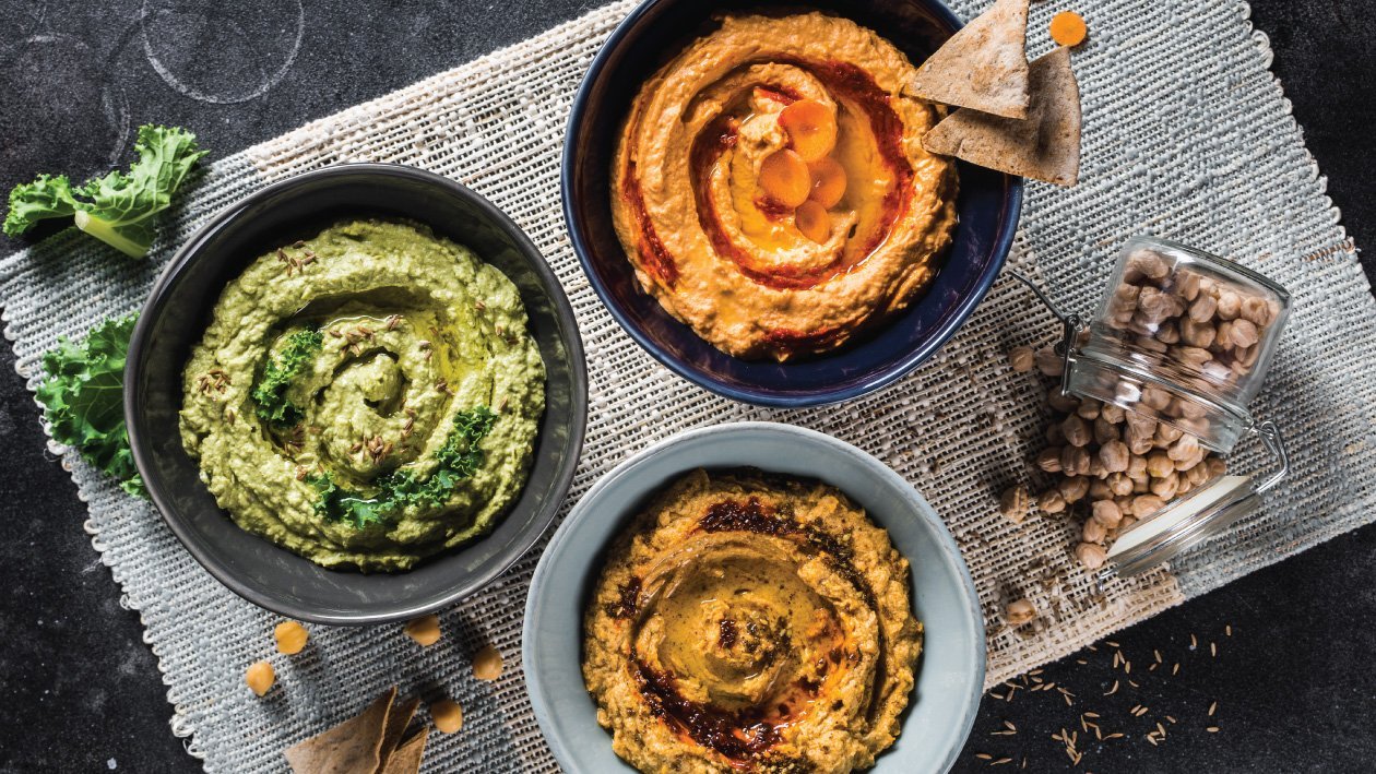 Healthy Hummus - 3 Ways Healthy Hummus - 3 Ways