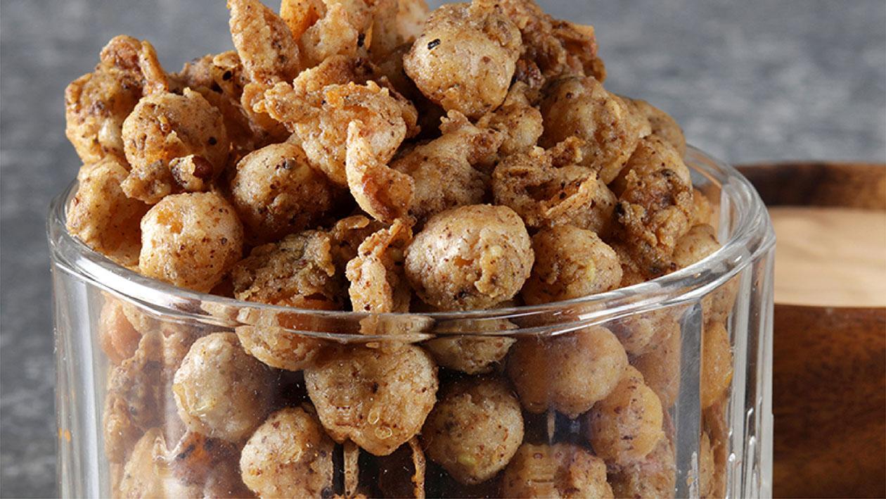 Moroccan Chickpea Pops with Harissa Dip Recipe Moroccan Chickpea Pops with Harissa Dip Recipe