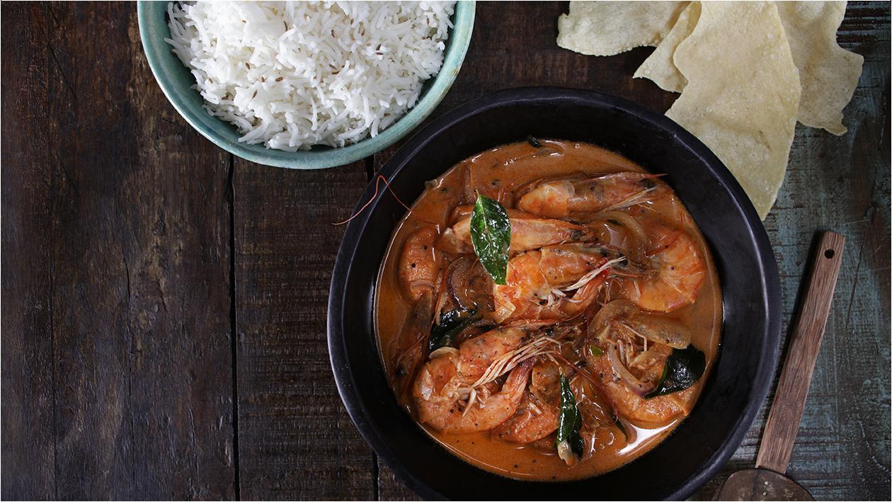 Prawn & Tomato Coconut Curry Prawn & Tomato Coconut Curry