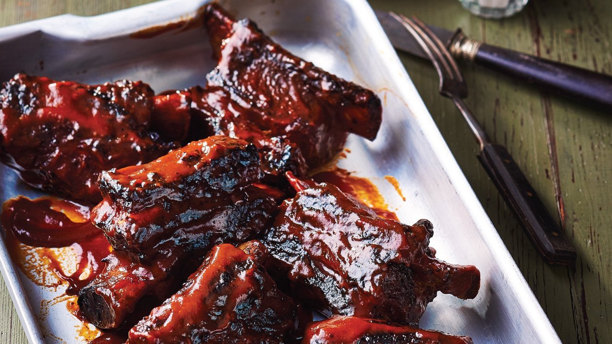 Smokey BBQ American Beef Ribs - Recipe Unilever Food Solutions