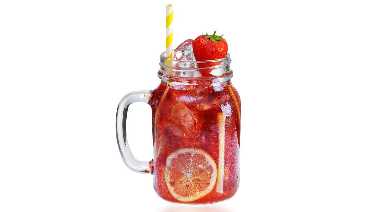 Strawberry Ginger Lemon Iced Tea Strawberry Ginger Lemon Iced Tea