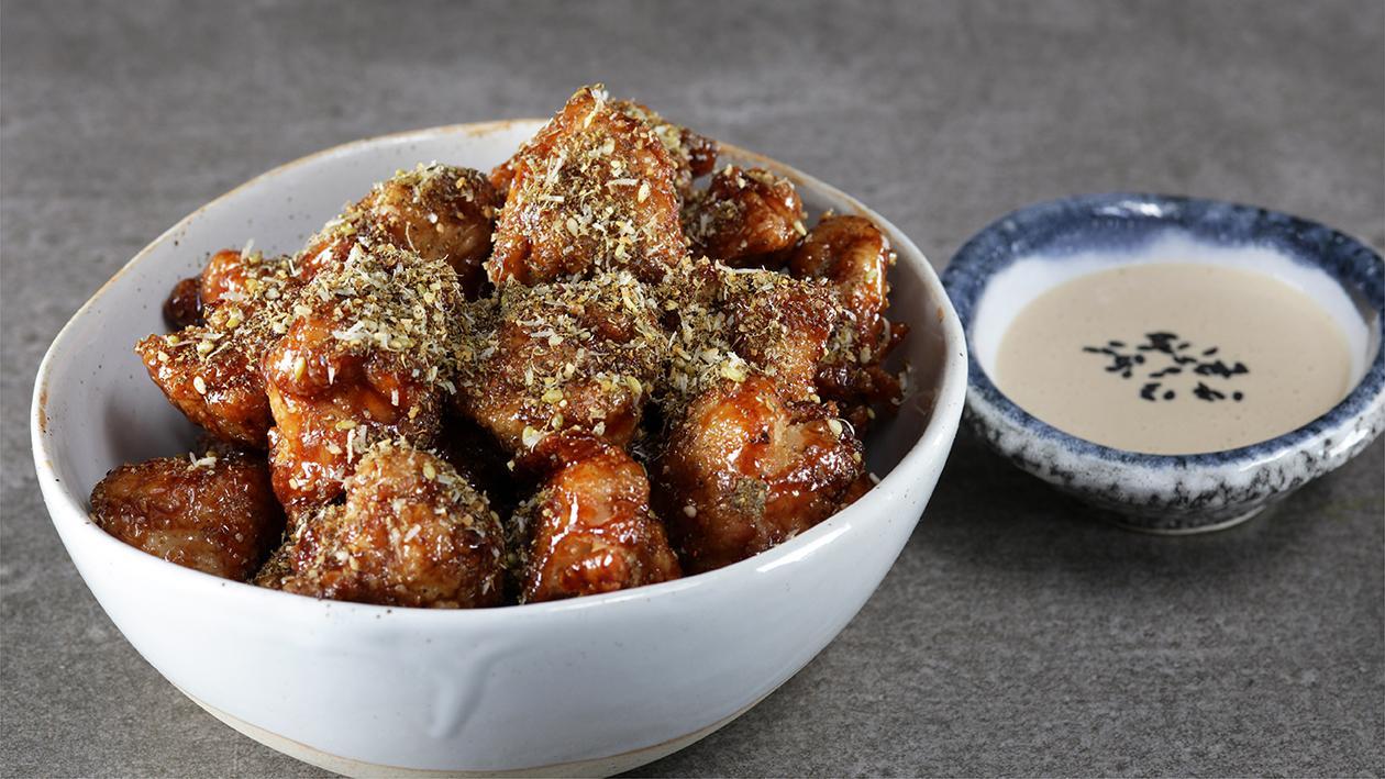 Zaatar, Garlic & Honey Chicken Poppers Zaatar, Garlic & Honey Chicken Poppers