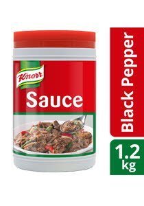 KNORR Black Pepper Sauce 1.2kg -