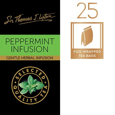 SIR THOMAS LIPTON Peppermint 1.5g -