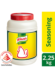 KNORR Chicken Seasoning Powder 2.25kg - Knorr Chicken Seasoning Powder is a superior and trusted seasoning that elevates the natural flavour and aroma in any dish. KNORR Chicken Seasoning Powder 2.25kg - Knorr Chicken Seasoning Powder is a superior and trusted seasoning that elevates the natural flavour and aroma in any dish.
