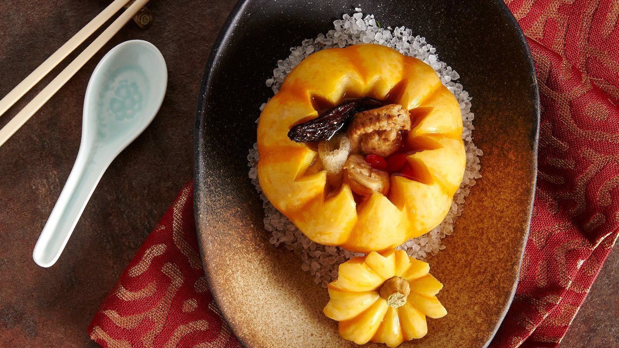 “Abalone” Pumpkin Bowl “Abalone” Pumpkin Bowl