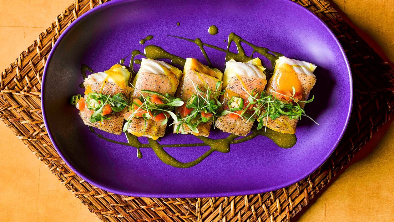 Asian Spice Steam Sea Bass Asian Spice Steam Sea Bass