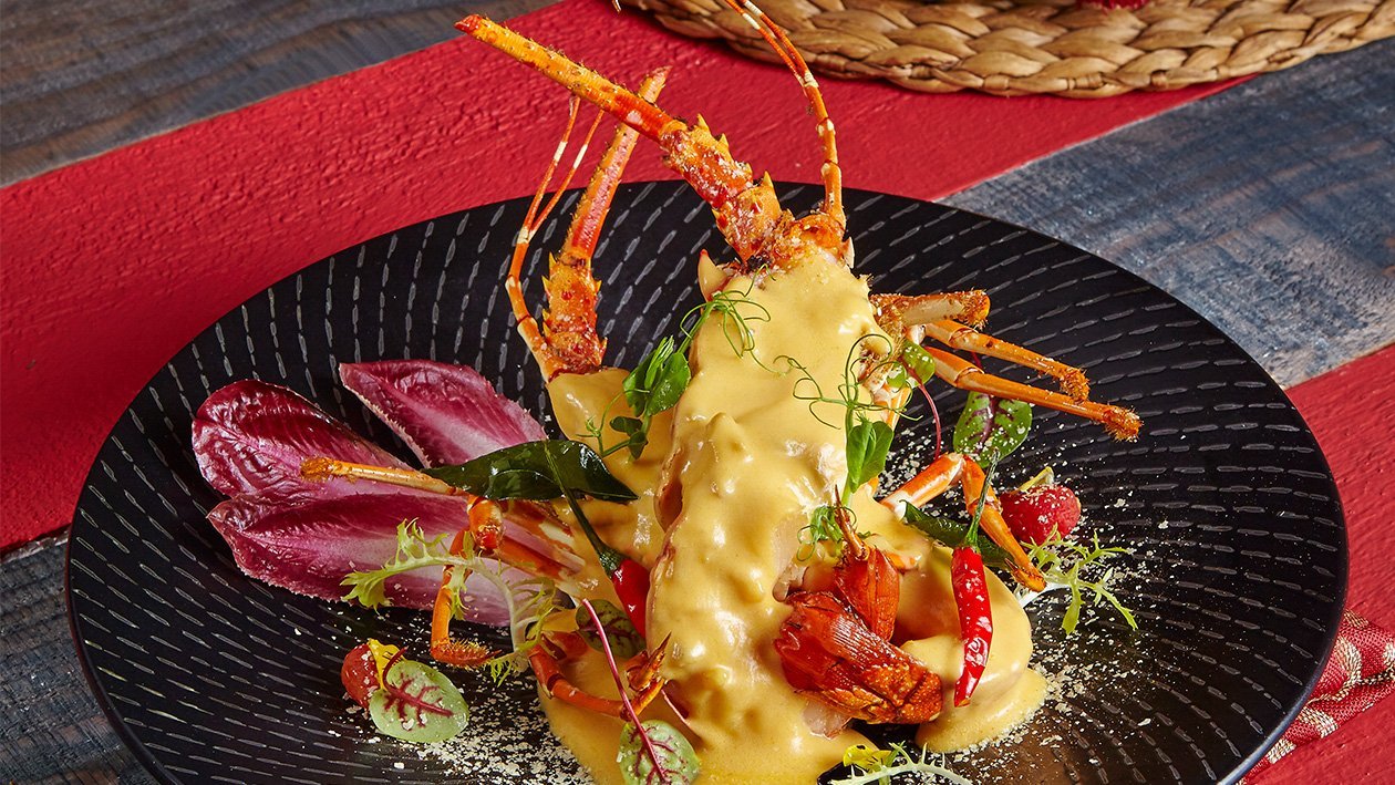 Baked Lobster in Creamy Curry Baked Lobster in Creamy Curry