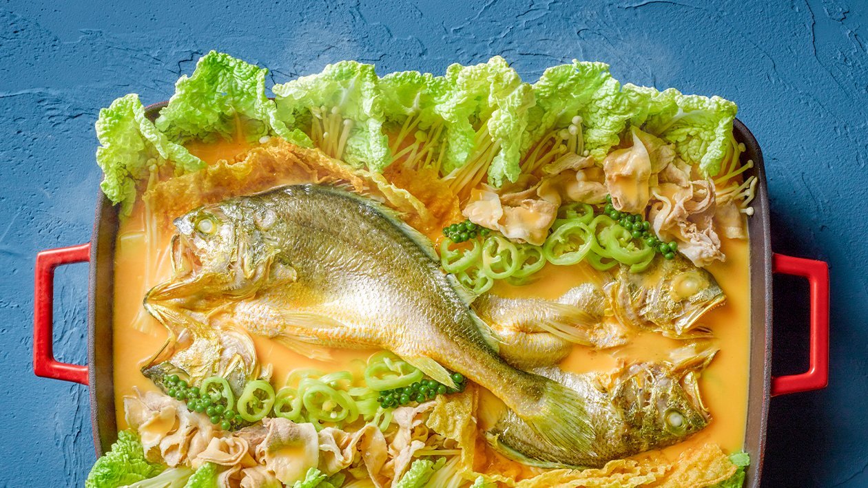 Boiled Spicy and Sour Cheese Fish Soup Boiled Spicy and Sour Cheese Fish Soup