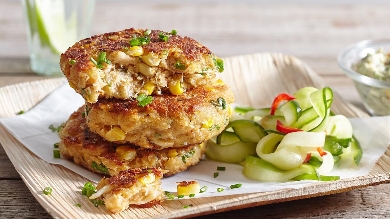 Crab Cakes with Louisiana Remoulade Crab Cakes with Louisiana Remoulade