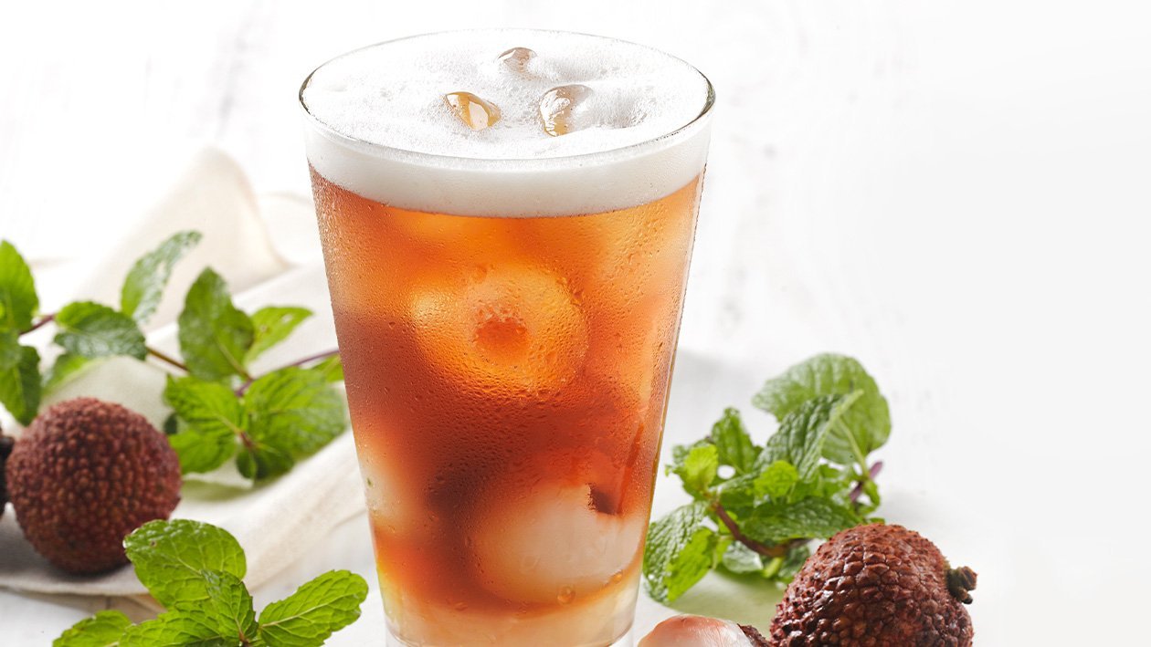 Lychee Coconut Fruit Tea Lychee Coconut Fruit Tea