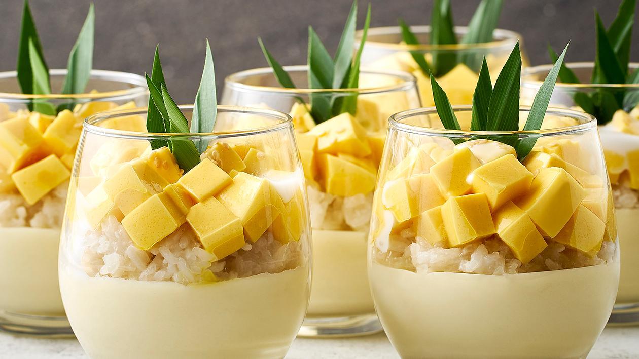 Mango Sticky Rice In Cup Unilever Food Solutions