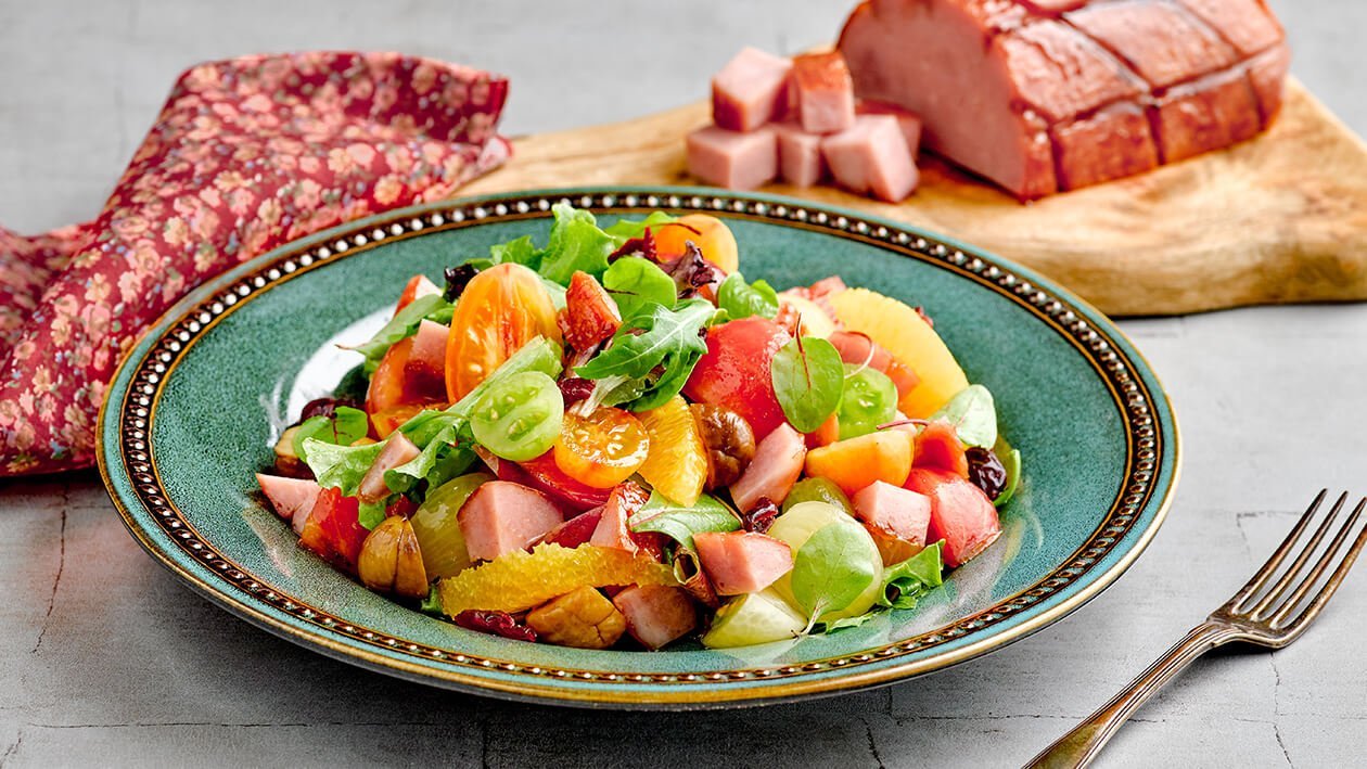 Maple Tamarind Glazed Ham Salad Maple Tamarind Glazed Ham Salad