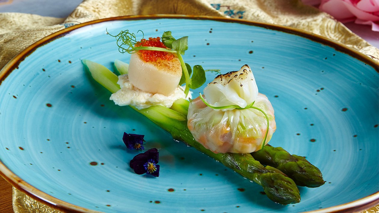 “Pomegranate” Scallop Ball “Pomegranate” Scallop Ball