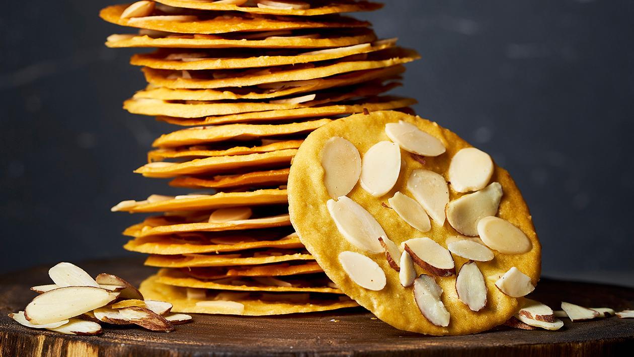 Salted Egg Almond Crisps Salted Egg Almond Crisps