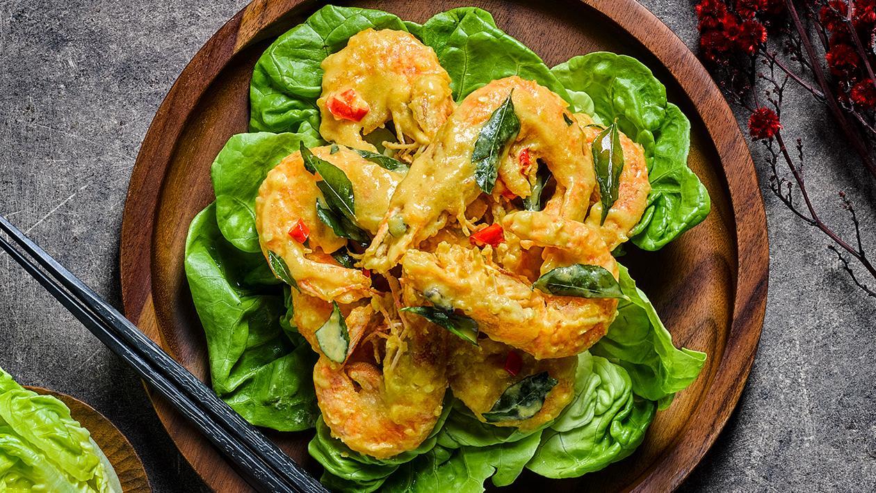 Salted Egg Prawn Salted Egg Prawn