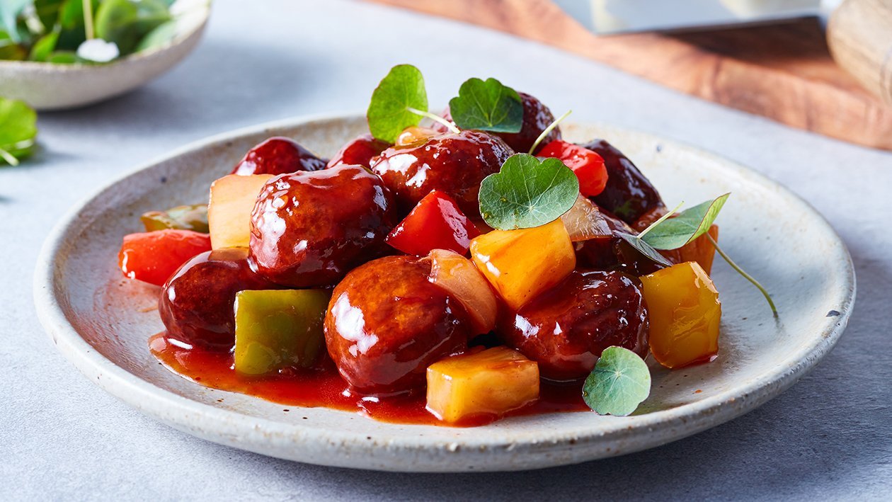 Wok-Fry Sweet & Sour NoMeatball Wok-Fry Sweet & Sour NoMeatball