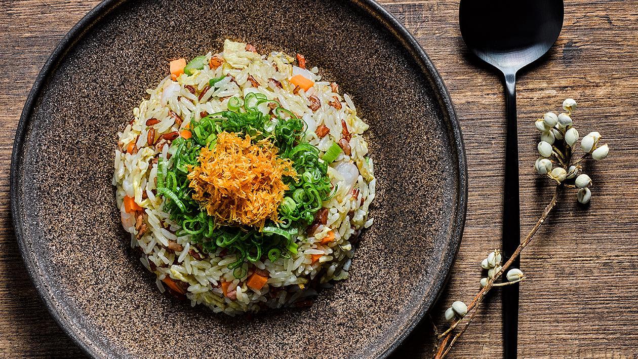 Yuan-Yang Pesto Fried Rice Yuan-Yang Pesto Fried Rice