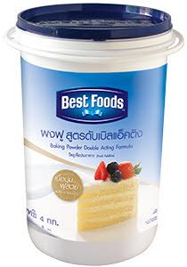 BEST FOODS Baking Powder Double Acting Formula 4 kg - BEST FOODS Baking Powder Double Acting Formula 4 kg -