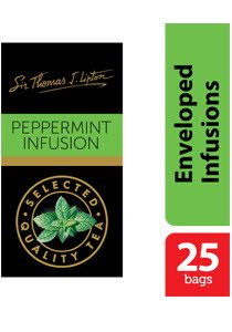 Sir Thomas J. Lipton Peppermint Herbal Infusion 1.5 g - Sir Thomas J. Lipton Peppermint Herbal Infusion 1.5 g -
