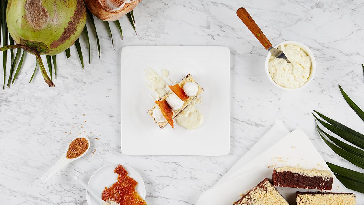 Coconut Brownie Coconut Brownie