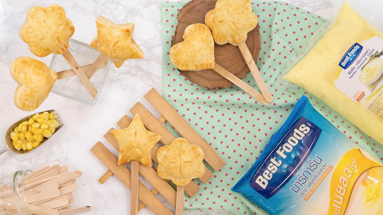 Corn-Filled Pie Pops Corn-Filled Pie Pops