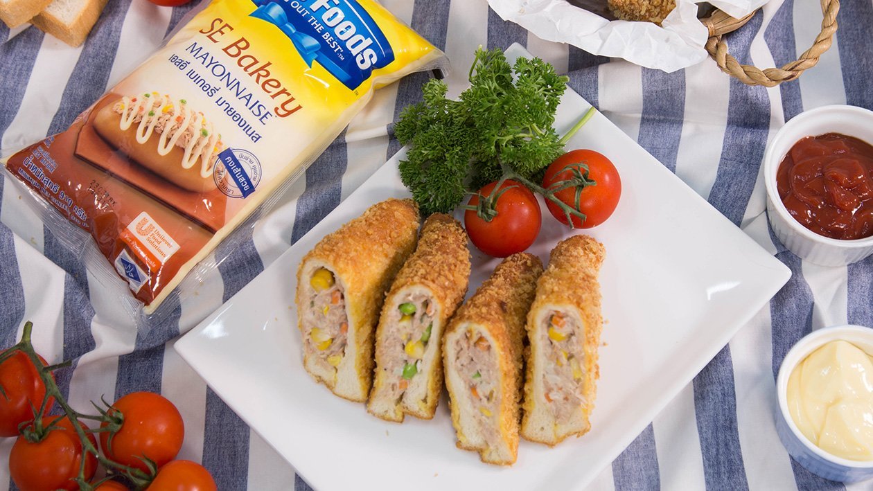 Fried Sandwich with Tuna Salad Fried Sandwich with Tuna Salad