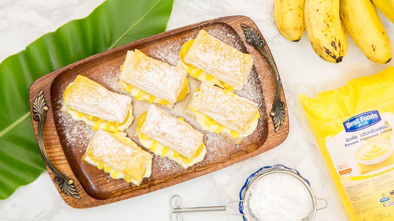 Golden Banana Syrup Pie Golden Banana Syrup Pie