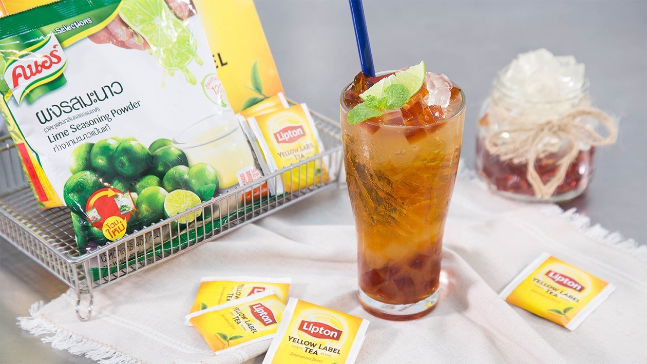 Ice-Lime Tea Jelly Tea Ice-Lime Tea Jelly Tea