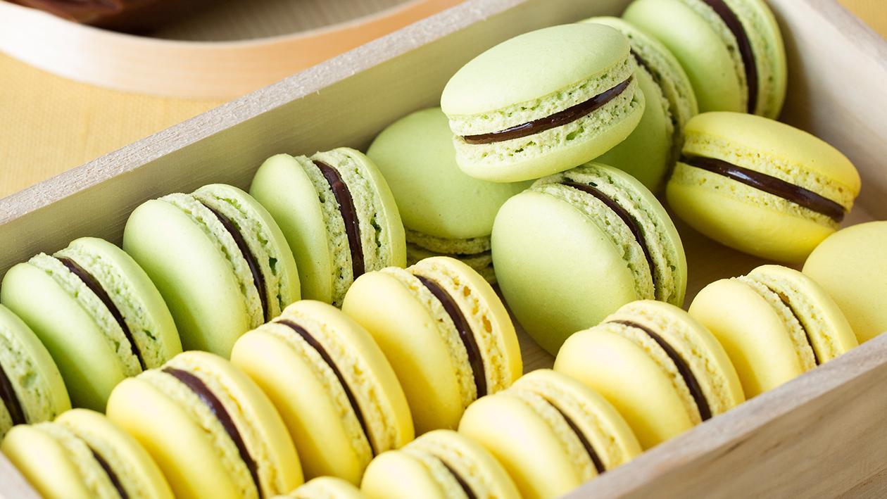Lime cream cheese macaron Lime cream cheese macaron