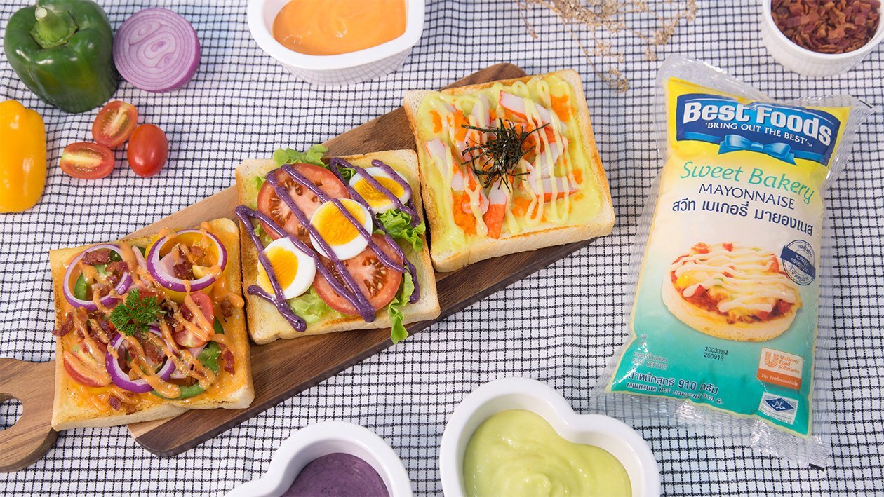 Triple Colour Mayonnaise Triple Colour Mayonnaise