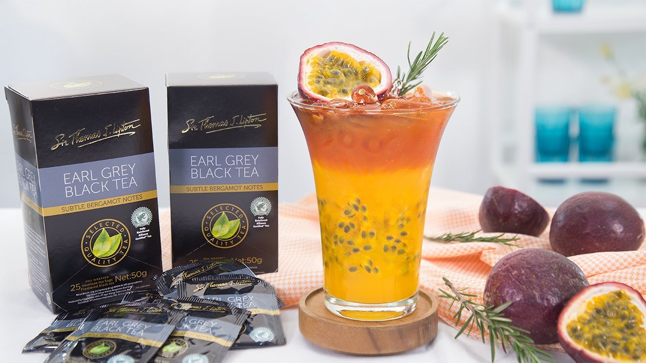 Two-Toned Passion Fruit Tea Two-Toned Passion Fruit Tea