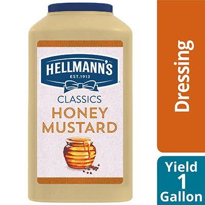 Hellmann's® Classics Salad Dressing Honey Mustard 1 gallon, Pack of 4 -