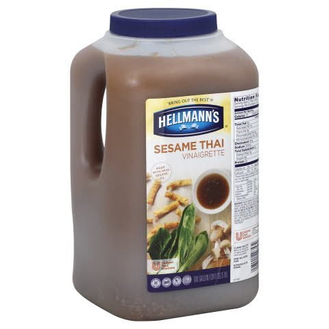 Hellmann's® Salad Dressing Jug Sesame Thai Vinaigrette 1 gallon, 2 count -