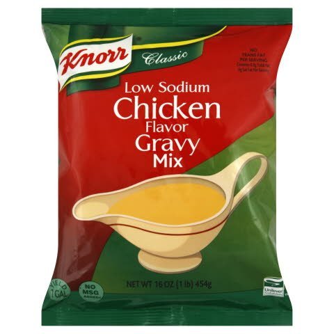 Knorr® Low Sodium Chicken Flavor Gravy Mix - 10048001916705 - Knorr® Low Sodium Chicken Flavor Gravy Mix - 10048001916705 -