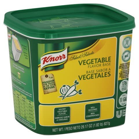 Knorr® Select Base Mix Vegetable No MSG 1.82 pound, 6 count -