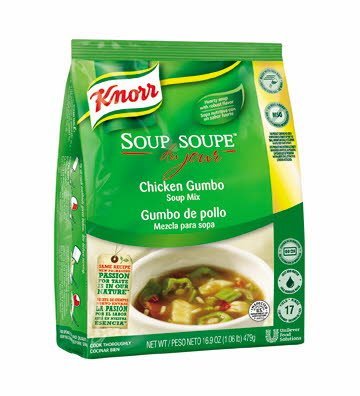 Knorr® Soup du Jour Mix Chicken Gumbo 16.9 ounces, 4 count -