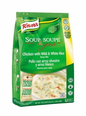 Knorr® Soup du Jour Mix Chicken Wild and White Rice 30.2 ounces, 4 count -