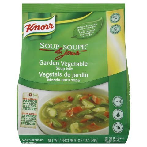 Knorr® Soup du Jour Mix Garden Vegetable 8.7 ounces, 4 count -