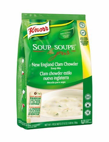 Knorr® Soup du Jour Mix New England Clam Chowder 27 ounces, 4 count -