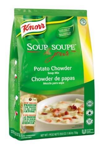 Knorr® Soup du Jour Mix Potato Chowder 26.6 ounces, 4 count -