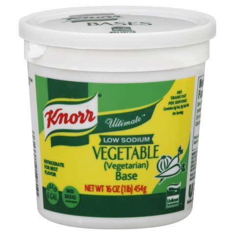 Knorr® Ultimate Low Sodium Vegetarian Vegetable Base -