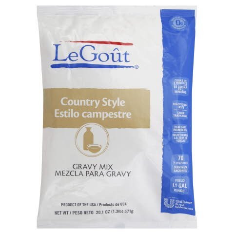 Legout® Instant Gravy Mix Country Style 20.1 ounces, 6 count -